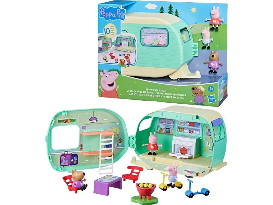 Hasbro Peppa Pig Caravan Brinquedo Infantil Misto para Interior