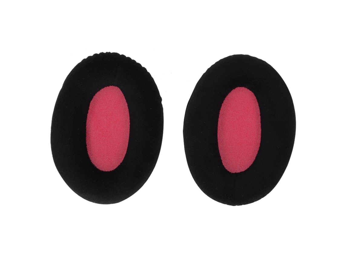 Lurelia Almofadas Auriculares Para Auscultadores Khx Hscp Hyperx Cloud Ii 2 (texturizado Vermelho), Em Couro Sintético E Espuma De Memória, Vermelho