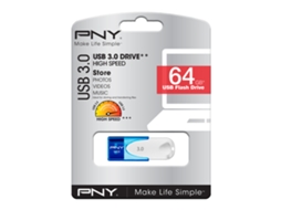 Pen USB PNY 64GB Attaché 4 USB3.0 - Azul