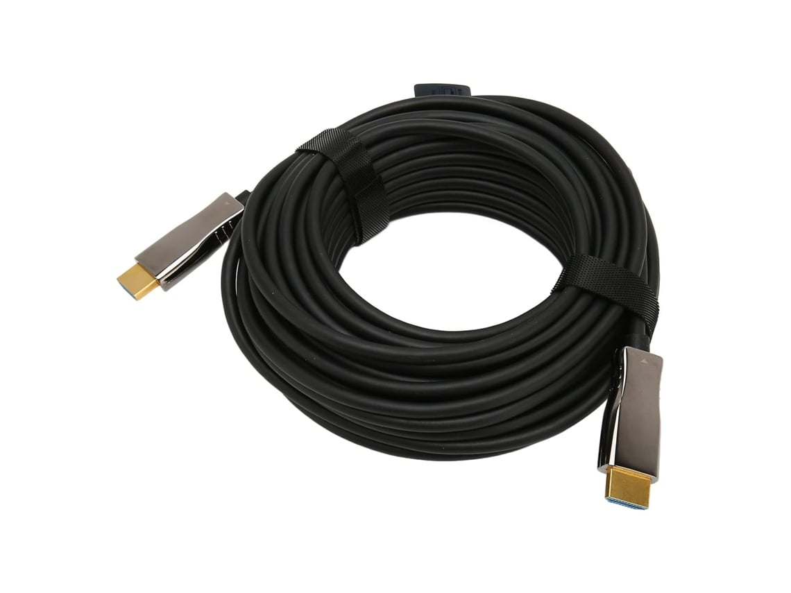 Cabo De Interface Multimídia 4k Hd, Interface Óptica De 18 Gbps Para Cabo.