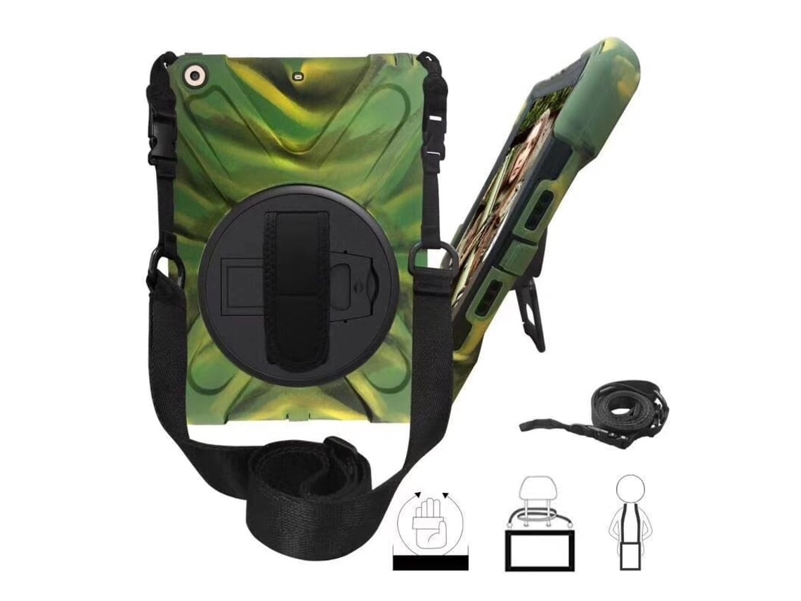 Capa Para Tablet Lurelia, Compatível Com Samsung Galaxy Tab A9/a9plus 11 (camuflar, Pc, Função Sono, Proteção Antiquedas