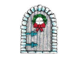 Decoração de Natal em estampa xadrez vermelha e preta, para cabana e mesa LAXISCREED