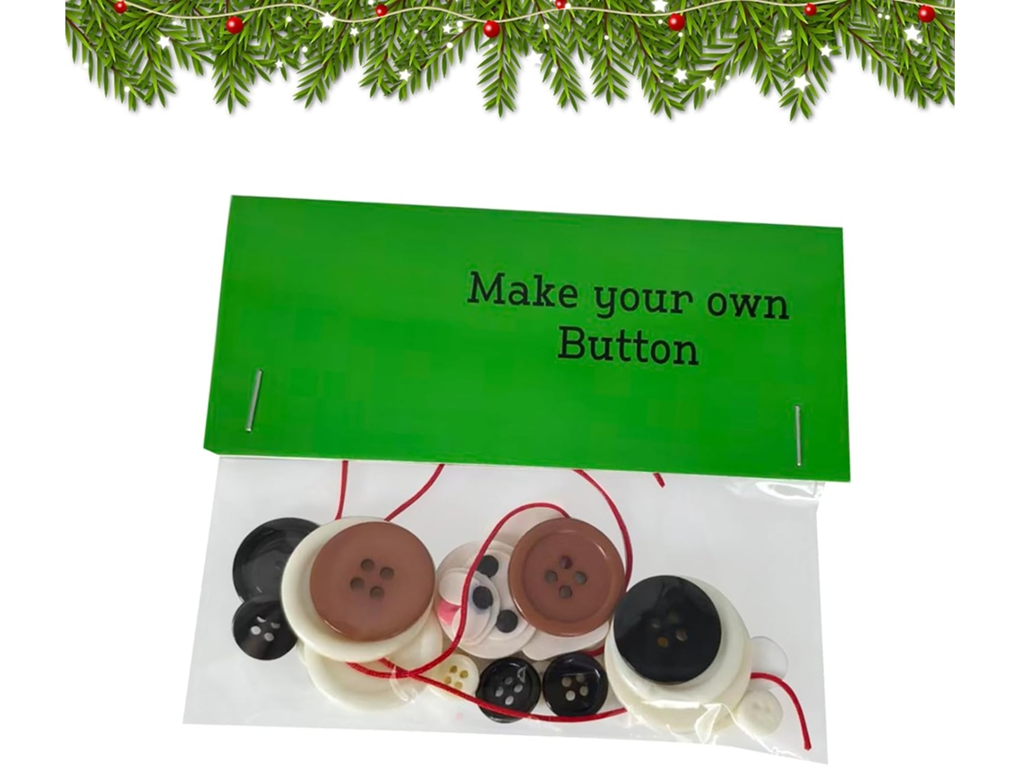 Kits De Enfeites De Botões - Materiais Para Criar Cachorros Decorativos |