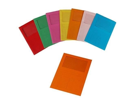 5Star 311002Pastas de Corte Quadrado com Janela