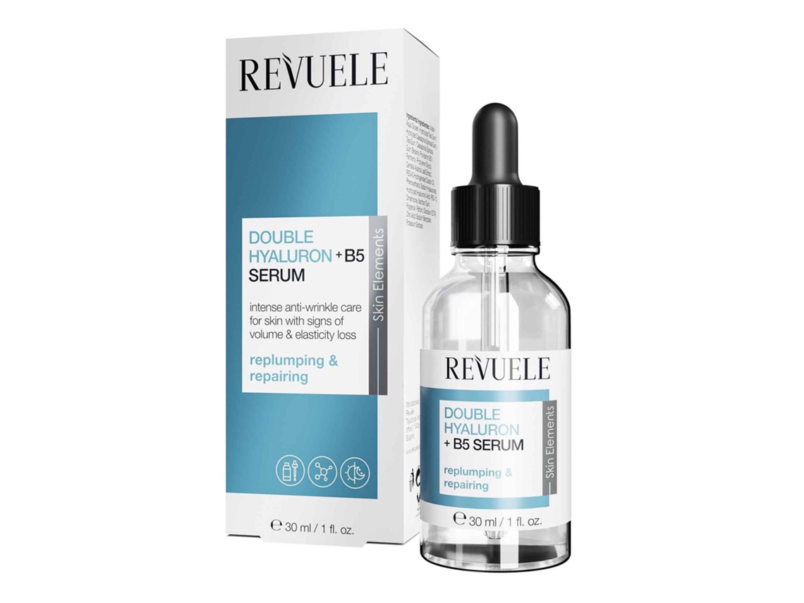 Sérum de Rosto REVUELE Double Hyaluron + B5 (30 ml)