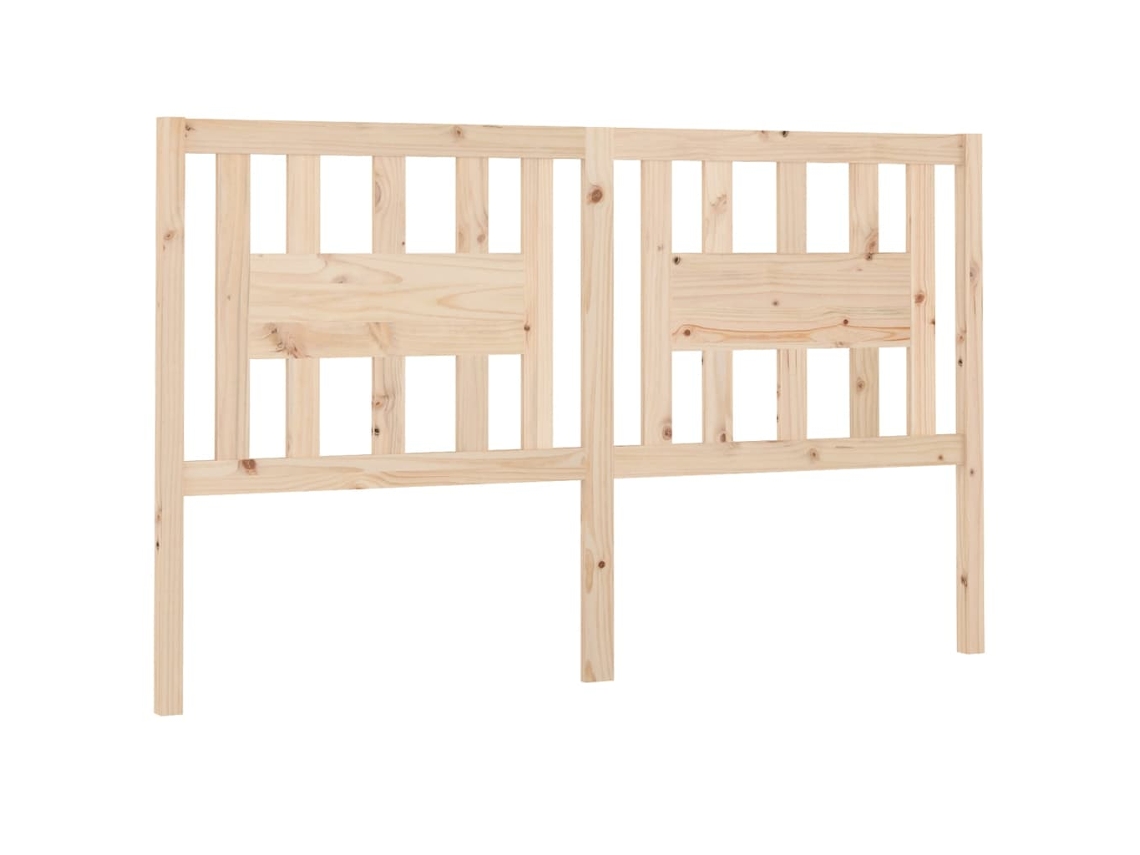 Cabeceira de Cama 166x4x100 Cm Pinho Maciço MAISON EXCLUSIVE