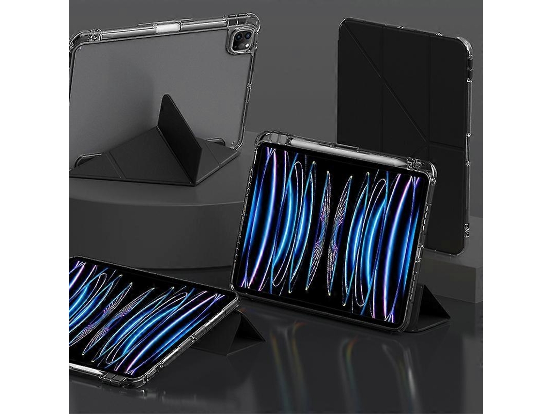 Capa de couro para tablet Webake em formato de Y