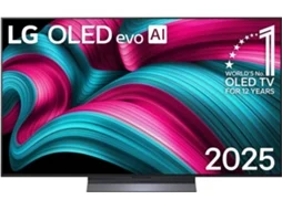 TV LG OLED55C54LA (OLED evo - 55'' - 140 cm - 4K Ultra HD - Smart TV)