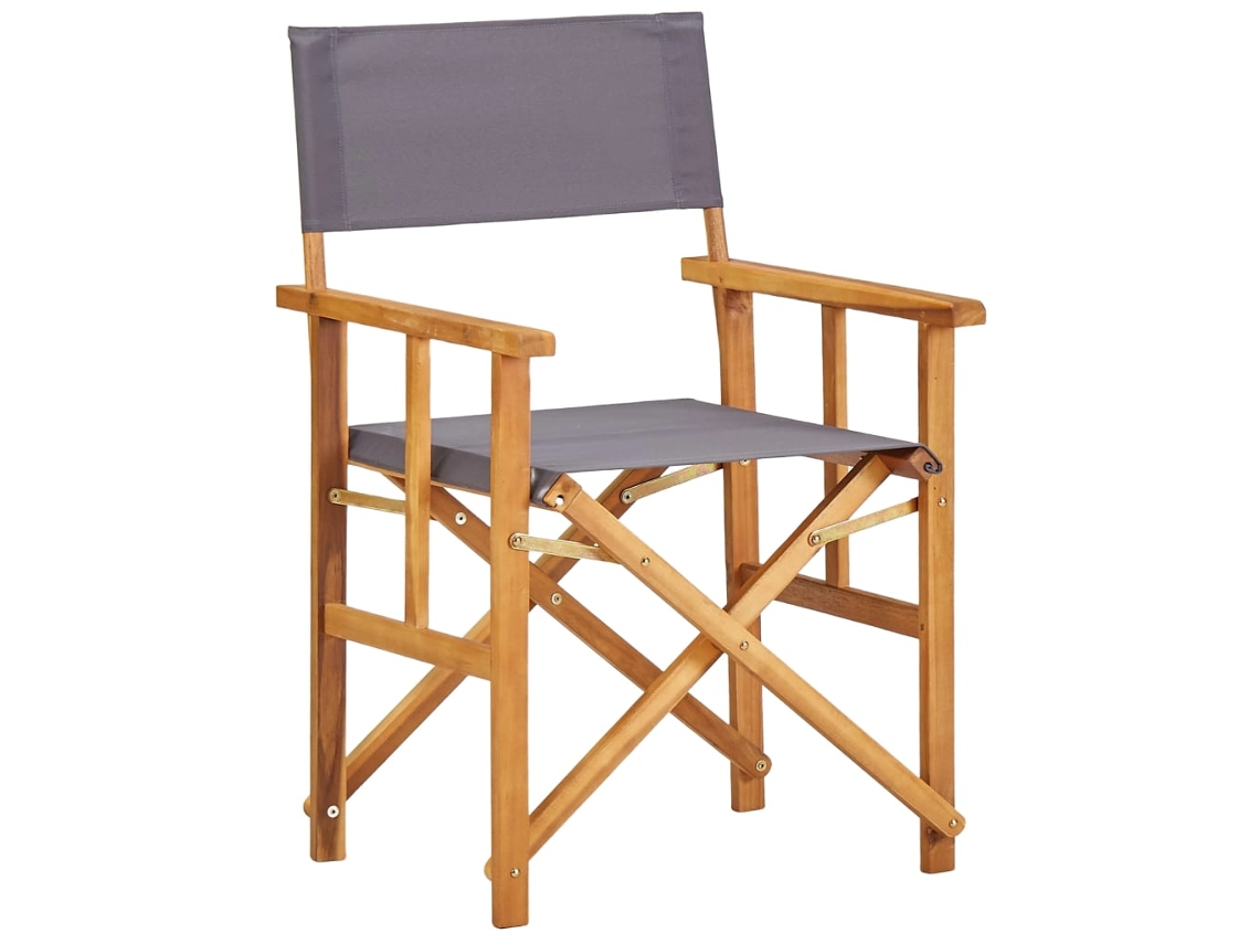 Cadeiras do Diretor 2 Pcs Madeira de Acácia Maciça MAISON EXCLUSIVE