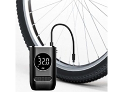 Bomba de Ar Elétrica para Bicicleta com Compressor de Bateria BRILVIBERA
