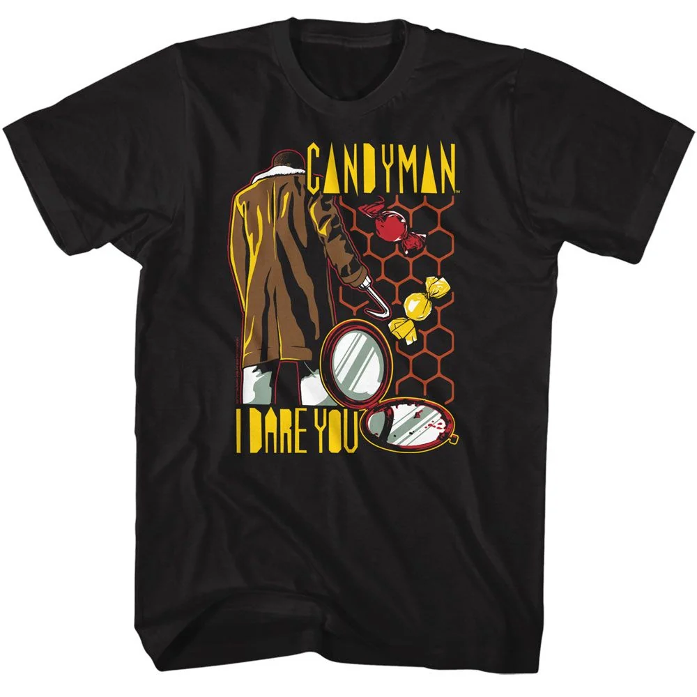 Rockinstone Candyman Storybook Style Black Adult T-shirt Size:xl