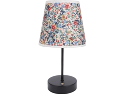 Luminária De Mesa Led Portátil Sem Fio Ejoyous Com Cúpula Tecido, 3w, Regulagem Contínua De Intensidade, 3 Modos De Cor