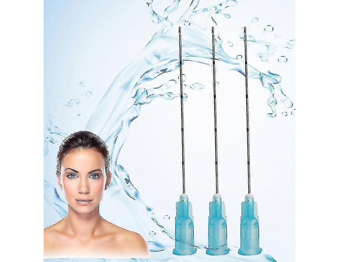 10pcs Agulha De Ponta Pontuda Descartável De Qualidade Alta 18g-30g Para Preenchimento De Ácido Hialurônico Bc 30g 25mm 10 Piezas