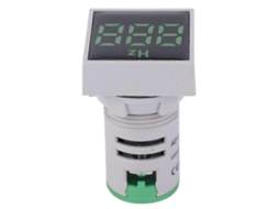 Luz Indicadora Led Com Visor Digital Quadrado, Ca 100 380 V, 20 75 Hz, Medição De Frequência Ly Ebike (verde)