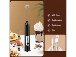 Espumador De Leite Elétrico Para Café, Pequeno Portátil