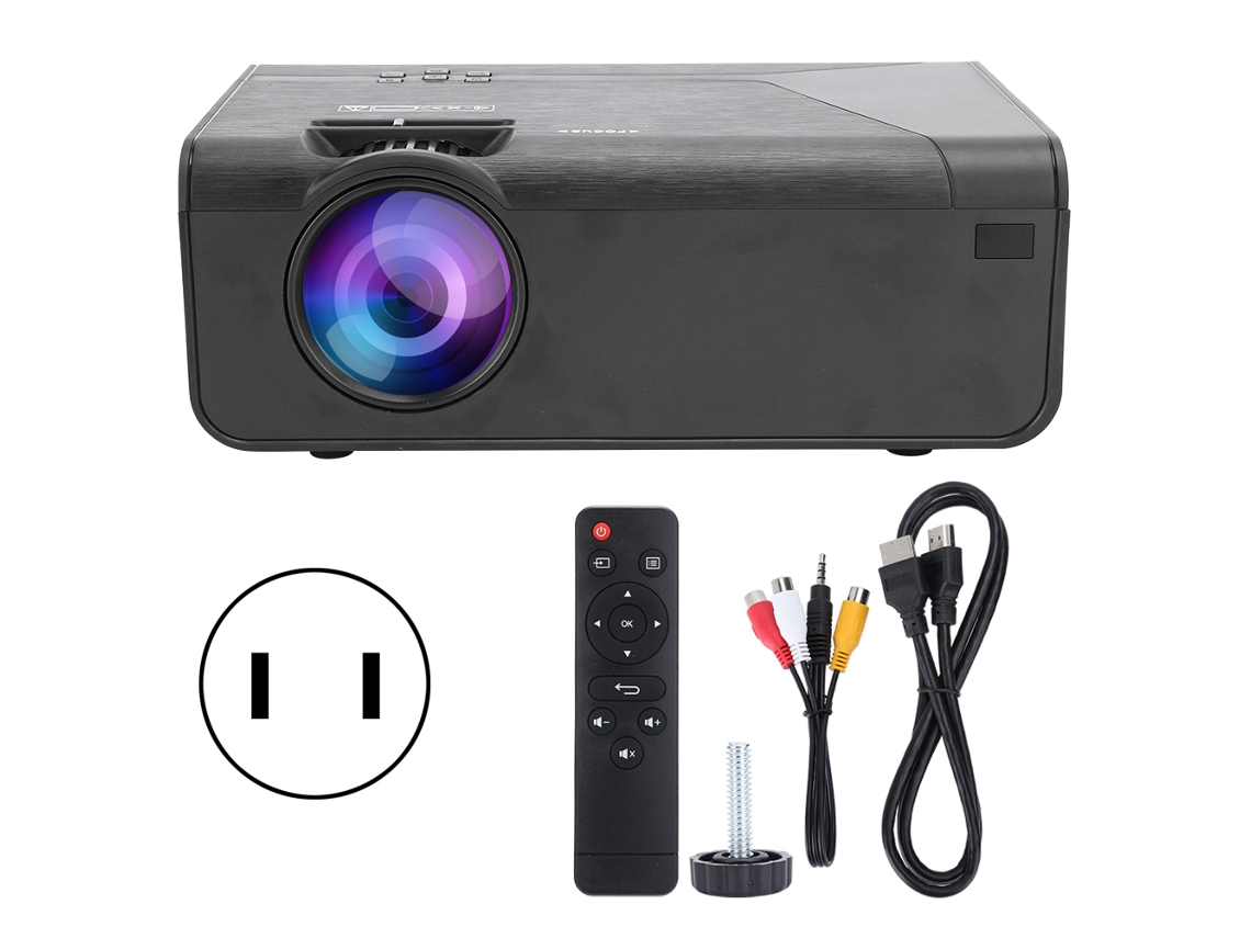 Projetor Doméstico 1080p Com Tela Compartilhada E Ângulo De Visão 170°