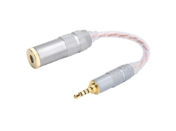 Aetheria cabo Adaptador de Áudio 2.5mm Macho para 4.4mm Fêmea Equilibrado para Zx300a Hifiman
