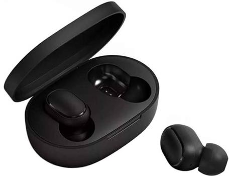 Auriculares Bluetooth True Wireless XIAOMI Mi basic (In Ear - Microfone - Preto)
