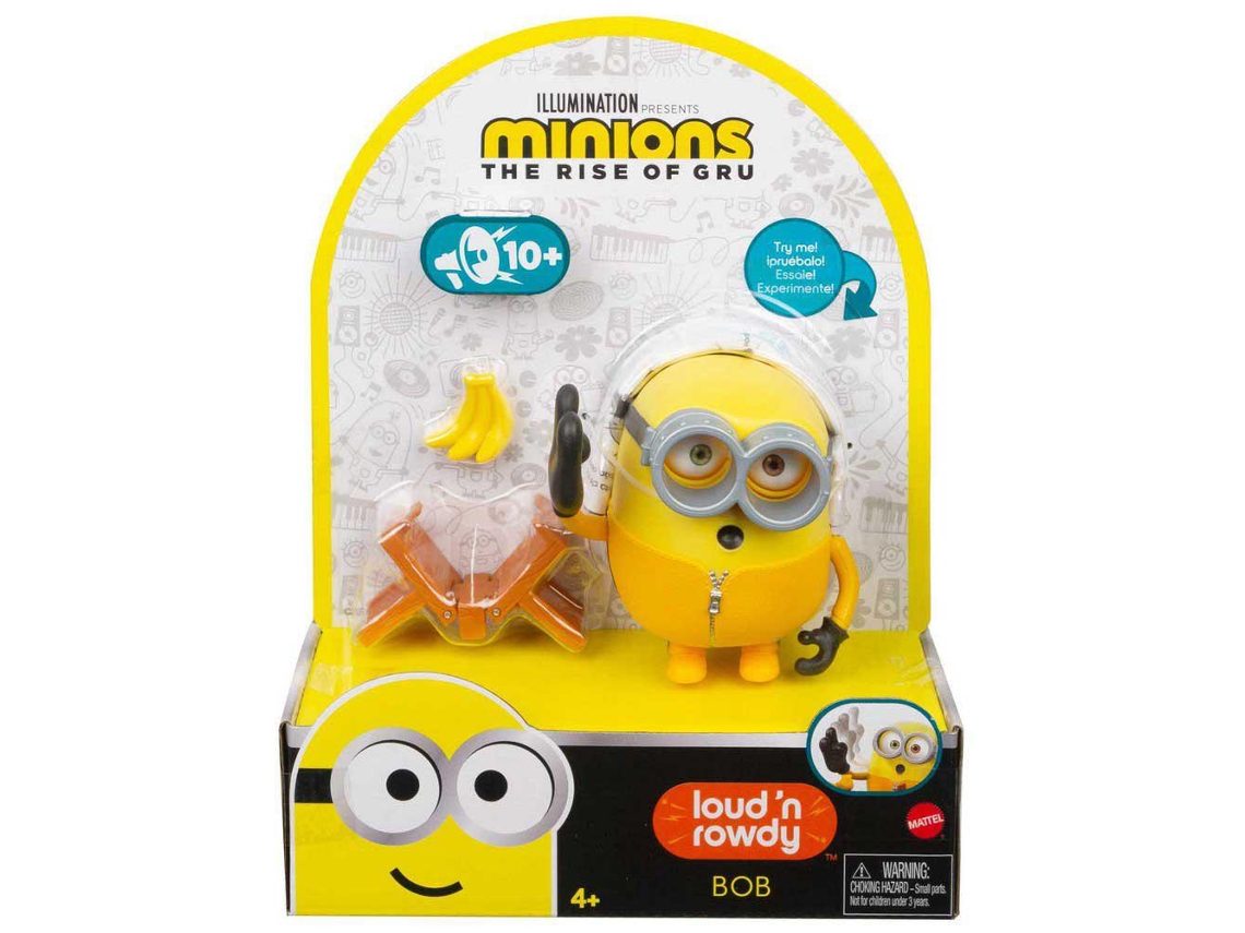 Minions Loud N Rowdy Bob Talking Action