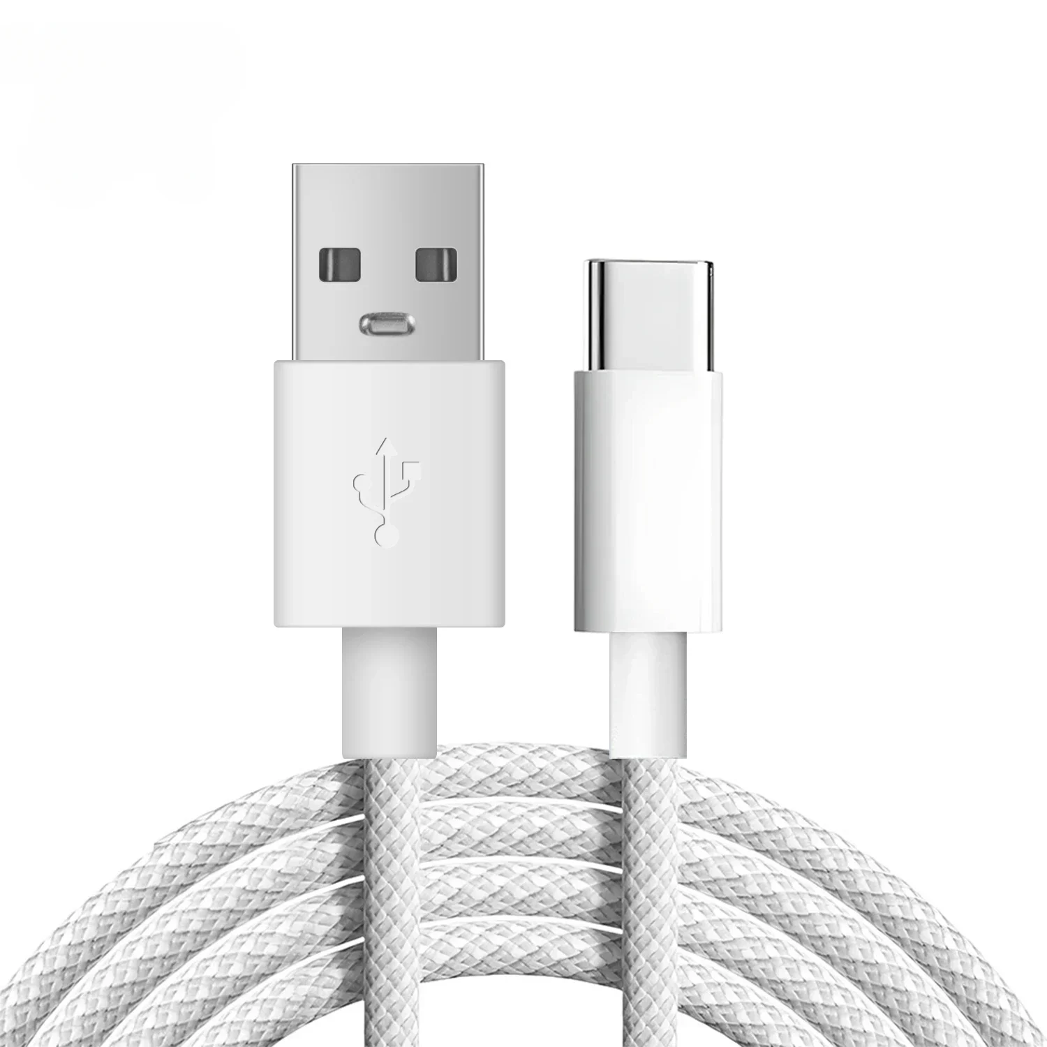 Cabo Rápido Nylon Trançado Compatível Com Iphone 16/15 E Ipad