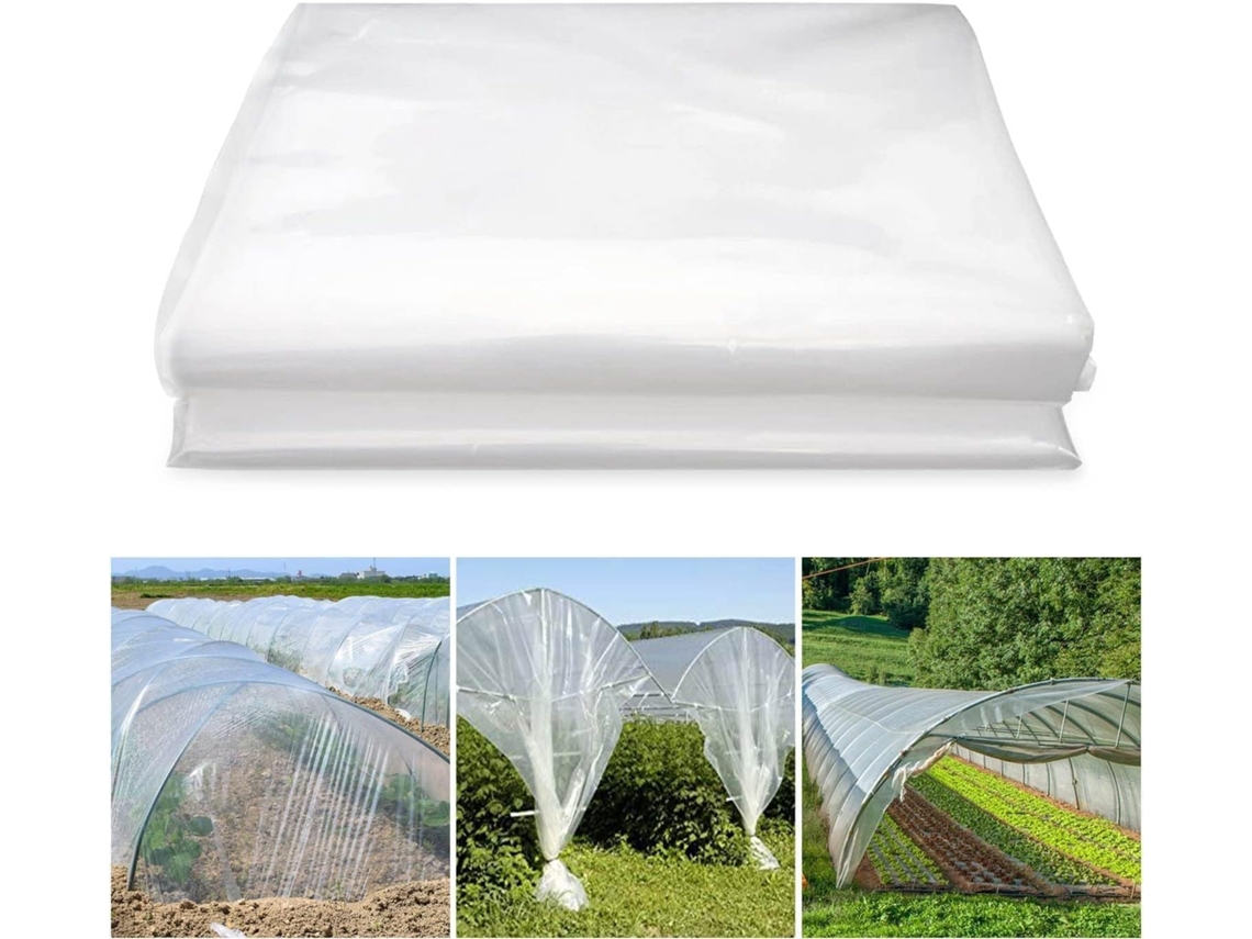 Lona Para Estufa De 2 X 6 M, Lona Reutilizável Para Estufa, Lona Para Estufa De Jardim Faça Você Mesmo Zeuxo