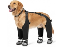 Botas Cães Com Suspensórios, Impermeáveis E Resistentes À Sujeira, Com Calças Antiderrapantes Ajustáveis
