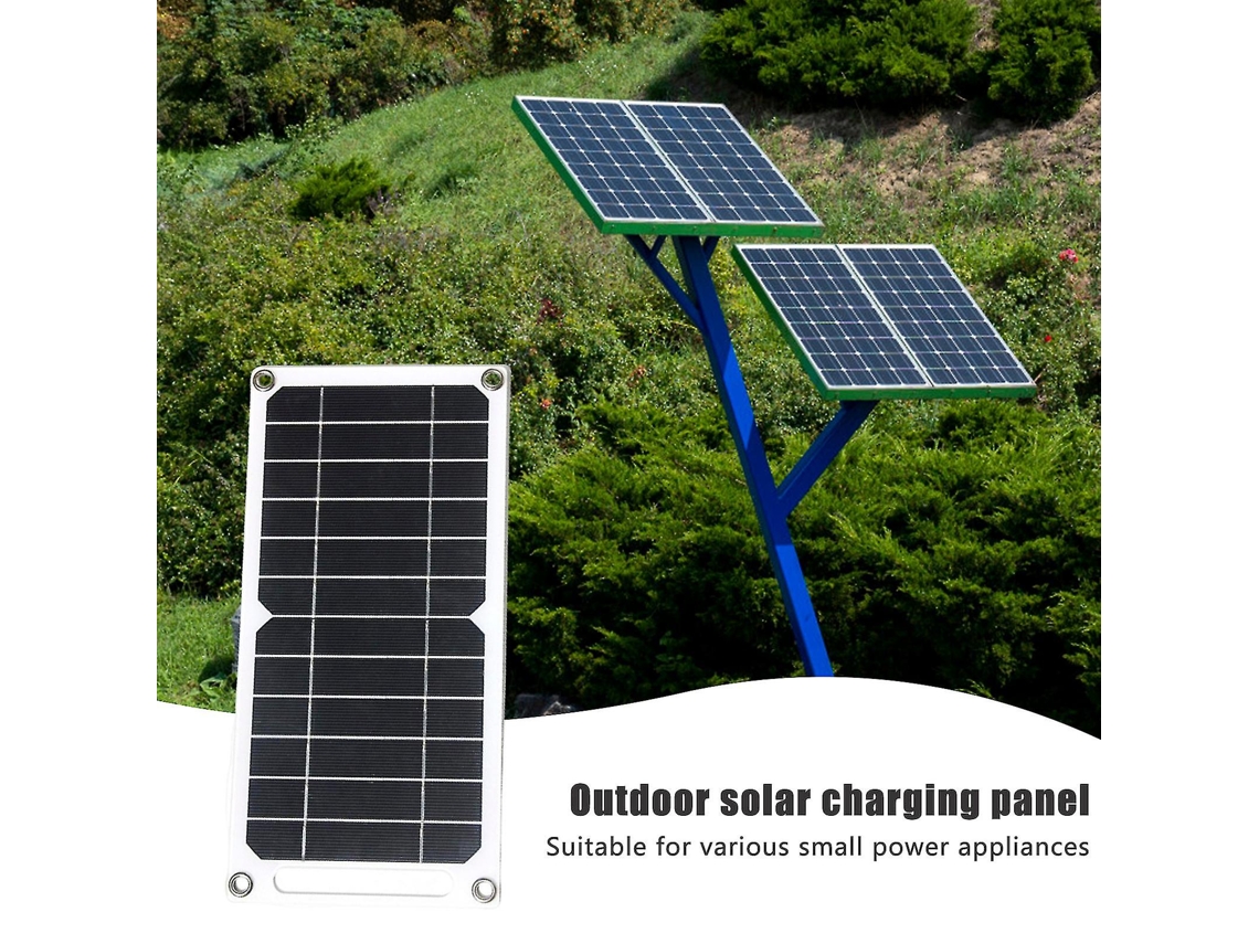 Carregador Solar Portátil Para Camping, Compacto E Portátil, Ideal Para Baterias Externas E Luzes De Camping. Olysi Shop