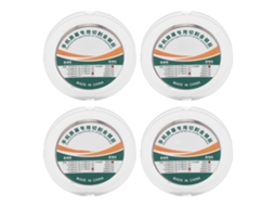 Fio De Corte De Tela De Telefone 4 Rolos 100m Aço Carbono Molibdênio Alta Resistência 0.1mm