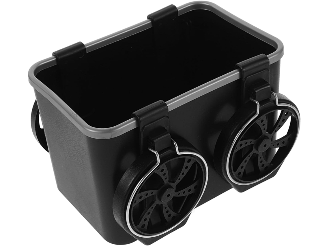 Caixa Organizadora De Lenços De Papel Para Carro Com Porta-copos.