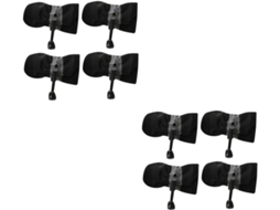 Mipcase Conjunto De 8-botas Impermeáveis Cães