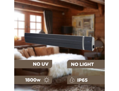 Aquecedor Infravermelhos SINED CALORE NERO 1800