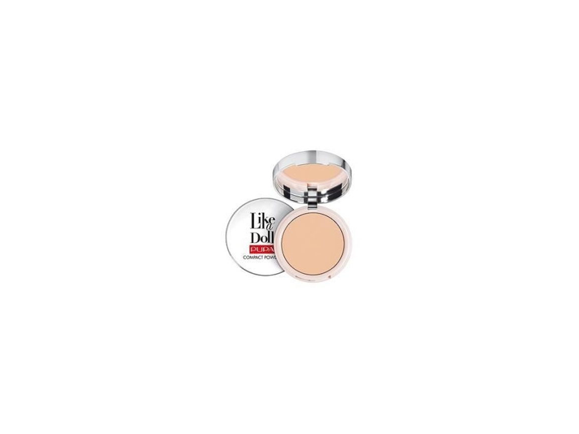 Blush compacto matte Like A Doll 003 Bege Natural Pupa