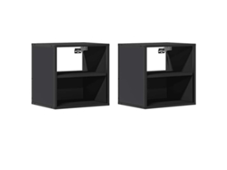 Conjunto de 2 mesas de cabeceira de parede MAISON EXCLUSIVE (40x31x39,5 cm)