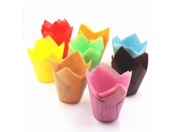 50pcs Embalagens De Cupcake Para Casamentos, Aniversários, Chá Allinless