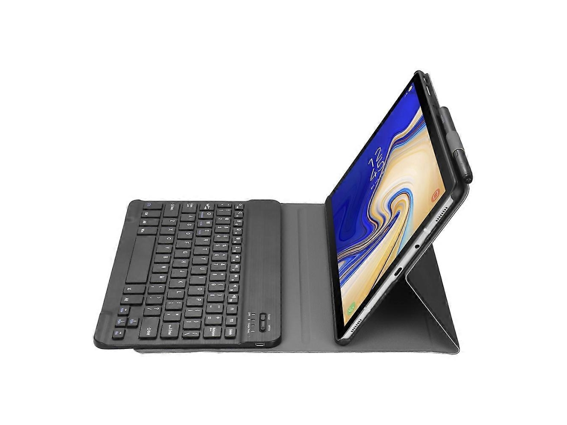 Capa com teclado Bluetooth Webake A720 PU para Galaxy Tab S5e T720