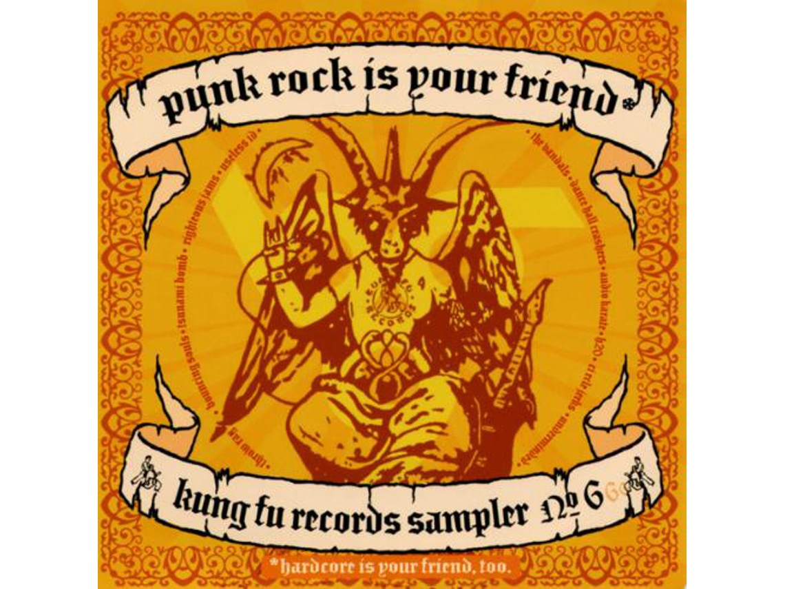 CD Punk Rock Is Your Friend (Kung Fu Records Sampler _x005F_x0016_ 6)