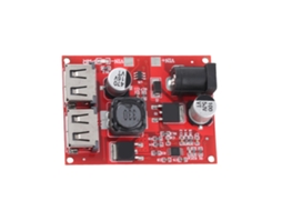 Módulo De Fonte Regulada Ajustável Buck 9v/12v/36v Para 5v 3a Para Carregamento Veicular