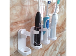 Suporte Para Escova De Dentes Elétrica De Parede Com 4 Unidades Aquaforge