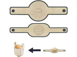 Conjunto De 2 Tapetes De Silicone Antiaderentes Para Assar, Alças Longas, Reutilizável, Para Pão, Pizza, Bolos E Massas No Forno