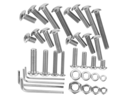 Kit De 520 Peças Parafusos E Porcas Em Aço Inoxidável Com Metal,arruelas Conjunto Chaves.