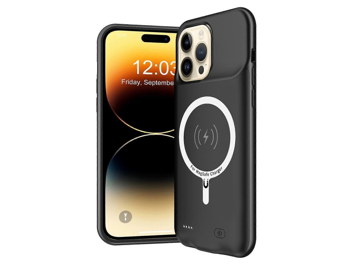 Capa De Carregamento Para Iphone 14 Pro Max 8500mah Power Bank Olysi Shop