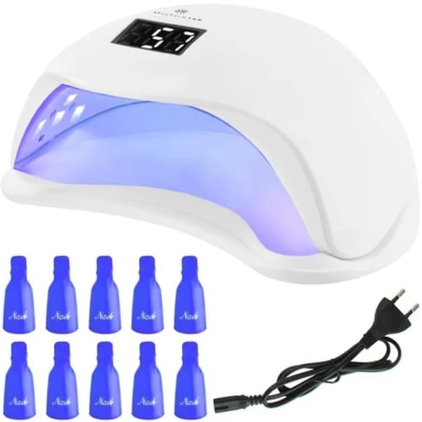 Lâmpada Uv Com Clips Para Unhas - Seca Unhas - Lâmpada Para Unhas 48w