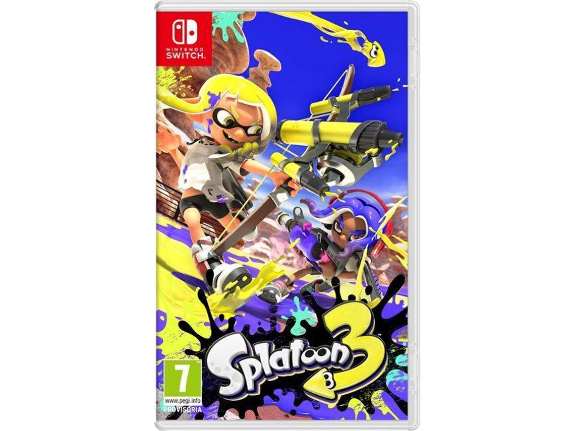 Jogo Nintendo Switch Splatoon 3 (Expansion Pass + 3 Meses NSO)