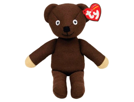 Peluche  Beanie Boos Ursinho Teddy Mr Bean 25 cm