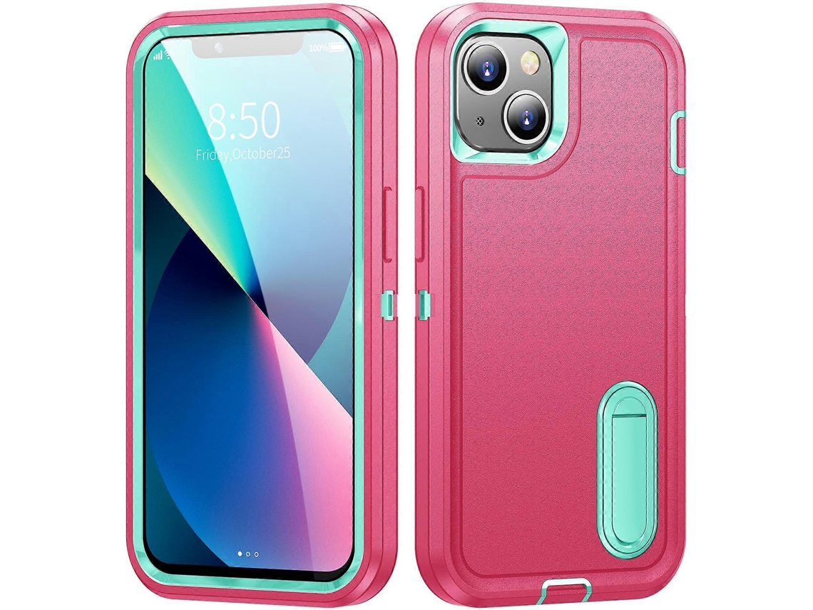 Capa De Celular Resistente 3 Em 1 Para Iphone 13