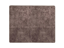 Conjunto 1 Tapete Runner Vidaxl Cinzento Poliéster (80 X 100 Cm)