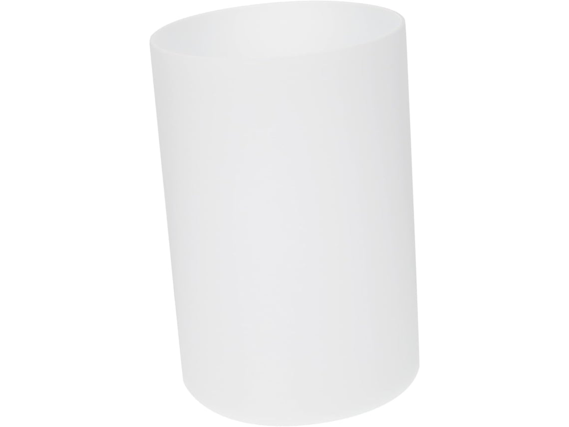 Cúpula Cilíndrica de Vidro Fosco para Luminária Pendente e de Mesa, Acessório Difusor de Luz Suave. SFUSHOS
