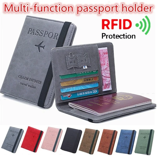 Porta-passaporte, Porta, Cartões, Café