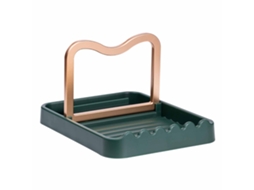 Suporte Multifuncional de Plástico para Utensílios de Cozinha S/MARCA