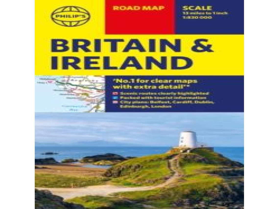 Livro Philips Britain and Ireland Road Map de Philip's Maps (Inglês)